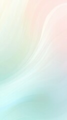 Fototapeta premium A minimalist abstract background featuring soft, gradient waves in calming pastel tones, evoking a sense of tranquility.