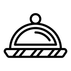 Obraz premium Vector Design Platter Icon Style