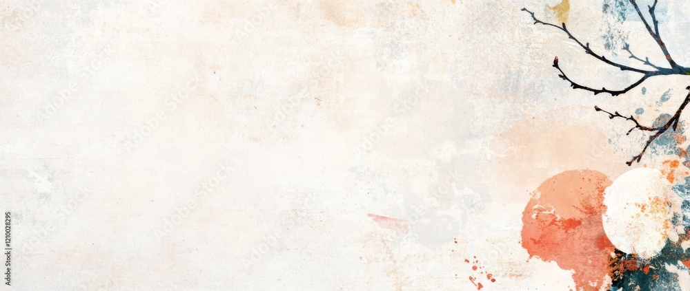 Poster abstract colorful patterns create an energetic backdrop with hues of pink and blue in a modern art s