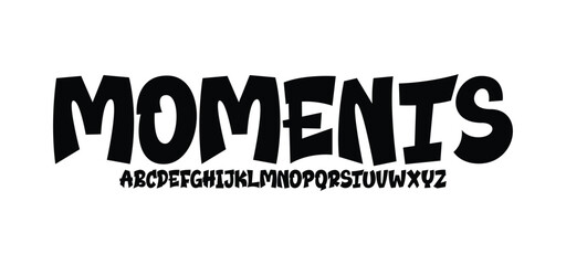 Abstract technology science alphabet sans serif font. digital space typography vector illustration design
