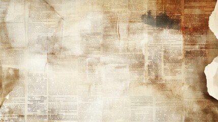 Vintage newspaper background texture vintage tones
