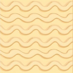 Minimalist yellow background with delicate wavy lines forming a balanced and symmetrical pattern, set in a 1:1 square aspect ratio