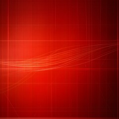 Obraz premium Minimalist design with a deep red background and subtle, textured patterns flowing softly across a 3:4 aspect ratio canvas