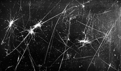 Black and white texture with scratches and marks