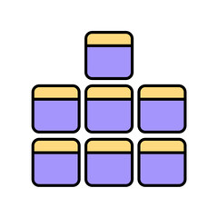 Icon a goods, isolated against a clean background.