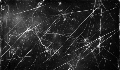 Black and white texture with scratches and marks