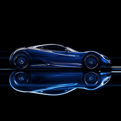 Naklejka premium car