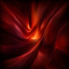 Vertical 9:16 gradient blend of red and orange with subtle curved lines adding depth and a sense of fluid motion