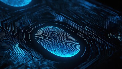 Digital fingerprint identification technology for business cyber security and identity verification