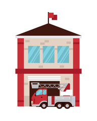 firefighter station building