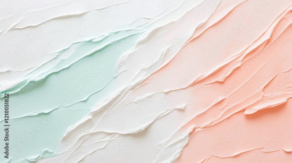 Poster Delicate textures with soft hues create a serene minimalist backdrop suitable for various design purposes