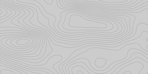 Abstract wavy topographic map. Abstract wavy and curved lines background. Abstract geometric topographic contour map background.	
