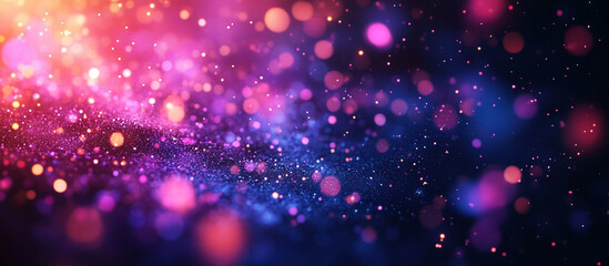 Creative colorful stunning bokeh with effect lights designs