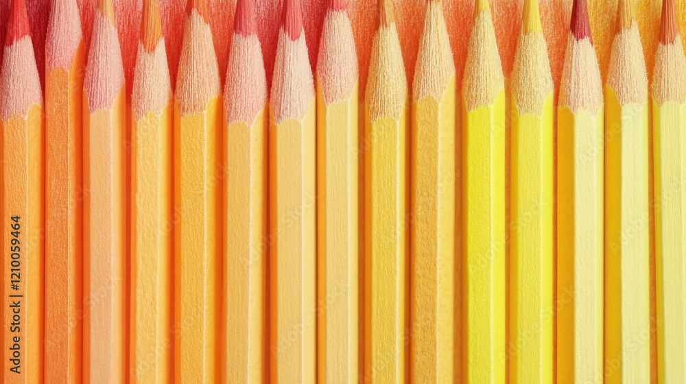 Aufkleber vibrant gradient pencil strokes creating a colorful background for creative designs and art projects