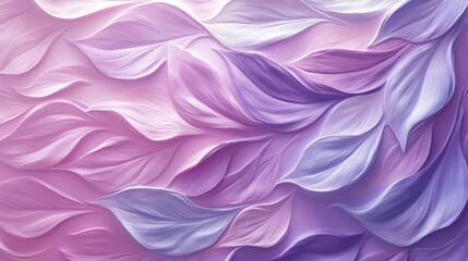 Fototapeta premium Abstract Lavender And Purple Petal Wave Design