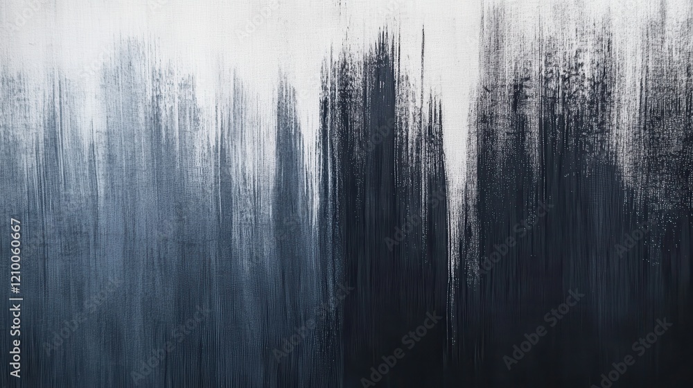 Poster elegant gradient of muted gray tones with intricate pencil strokes creating a serene atmosphere