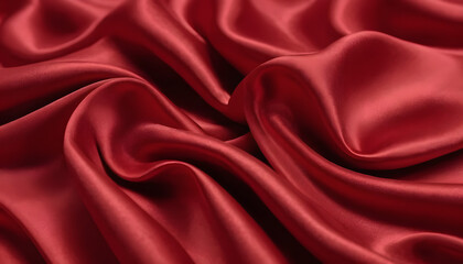 Obraz premium Experience the richness of golden satin fabric in ultra HD. Smooth waves and a silky sheen add a touch of class to luxury branding, fashion campaigns, and creative backgrounds.