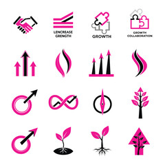 set of icons for design