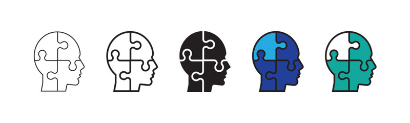 Creativity innovation set of web icons style. Creative business solutions icons for web and mobile app.