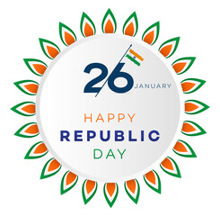  Republic Day,  Sale, tag,  Offer. illustration of a sale