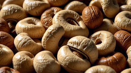 Creamy Cashews: A Textured Still Life of Nuts