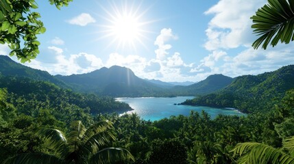 Tropical Island Paradise