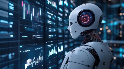 Harmonious composition of robo-advisors analyzing data in a futuristic financial environment