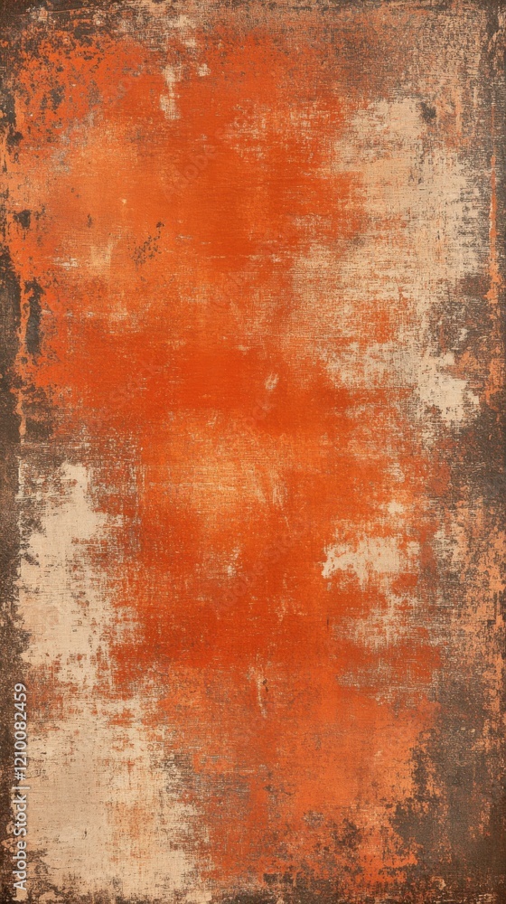 Aufkleber Warm burnt texture background with distressed details creating a rustic ambiance for creative projects