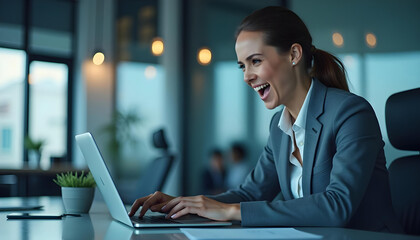 Customer feedback and review good rating concept, person in a business suit interacting with floating digital 5-star customer reviews