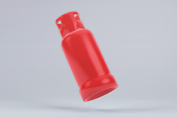 Gas Cylinder Realistic Mockup
