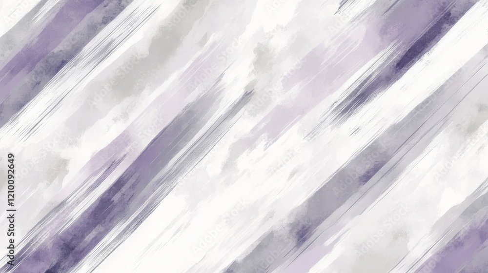 Aufkleber elegant pencil strokes in pastel gray and lavender hues create a serene and minimalist design perfec
