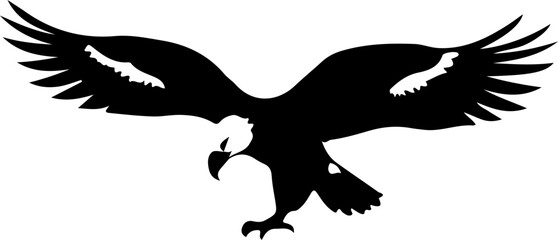 eagle silhouette art