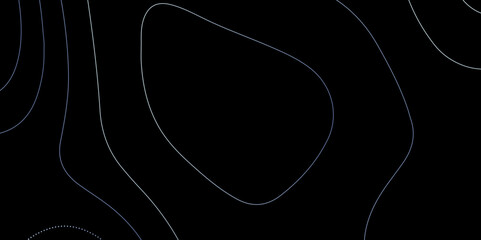 Abstract topographic contours map background, White wave paper curved reliefs abstract background. geographic line map Modern design with White with topographic wavy pattern design.	