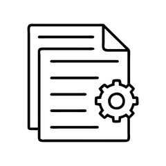 Obraz premium api documentation icon, api documentation line art - simple line art of api documentation, perfect for api documentation logos and icons