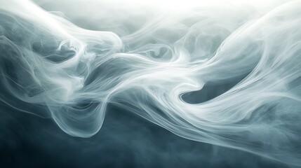 Obraz premium Abstract Vibrant Smoke Patterns Blending in Ethereal Dreamlike Scene