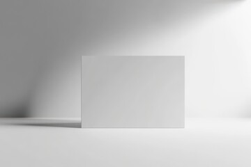 3D Digital Whiteboard Isolated and White Background