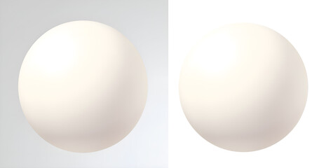 isolated smooth ivory white sphere, 3d, ball, neutral backgrounds, transparent . Soft gradient, clean, modern, abstract aesthetic. Ideal for web design projects, minimalism, compositions, art