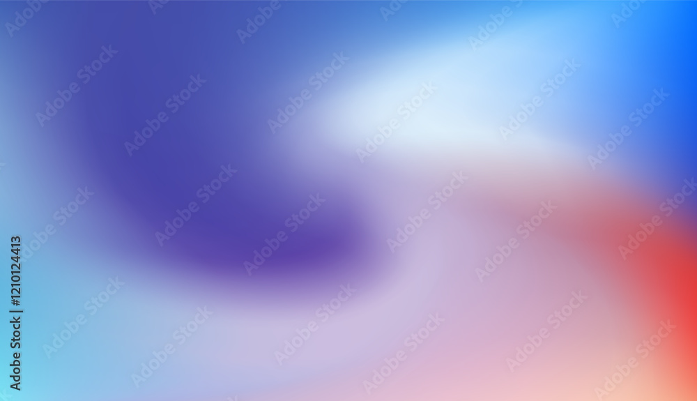 Poster abstract blurred background in soft pastel violet and blue colors. horizontal wallpaper with smooth 