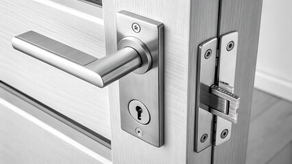 Naklejka premium safe deposit box with lock