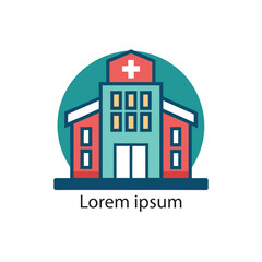Modern Hospital Logo Design for Healthcare Branding
