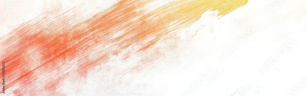 Poster abstract strokes of colored pencil create a soft gradient background in warm hues during daylight ho
