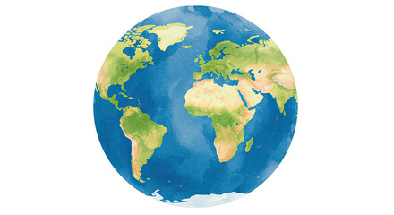  Globe Earth Map PNG Isolated on Transparent Background