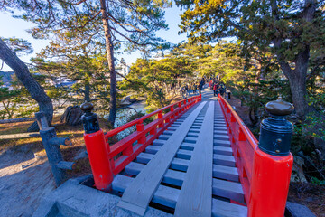 日本三景松島　瑞巌寺・すかし橋（宮城県宮城郡松島町）