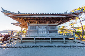 Naklejka premium 日本三景松島 瑞巌寺・五大堂（宮城県宮城郡松島町）