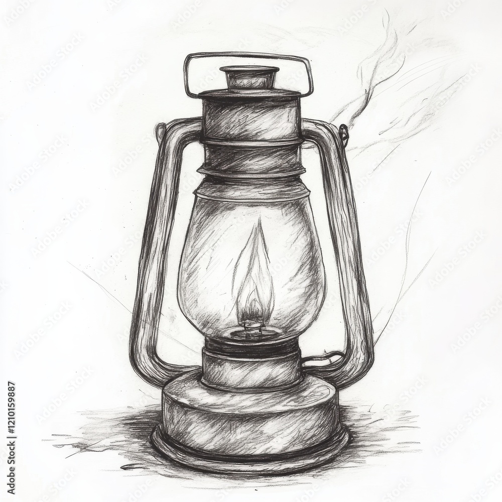 Poster rustic lantern flickers softly in cozy atmosphere during evening gathering in a warm, inviting setti