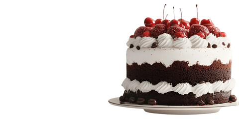 Assorted Edible Food Items Isolated on Transparent White Background