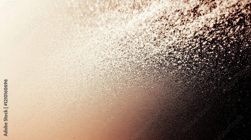 Aufkleber abstract beige background with gradient brown texture and shiny metal surface, featuring light and s