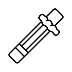 dog chew stick icon, dog chew stick line art - simple line art of dog chew stick, perfect for dog chew stick logos and icons