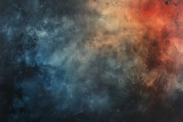 Obraz premium Soft gradient of colored dust particles background
