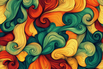 Seamless repeating vector